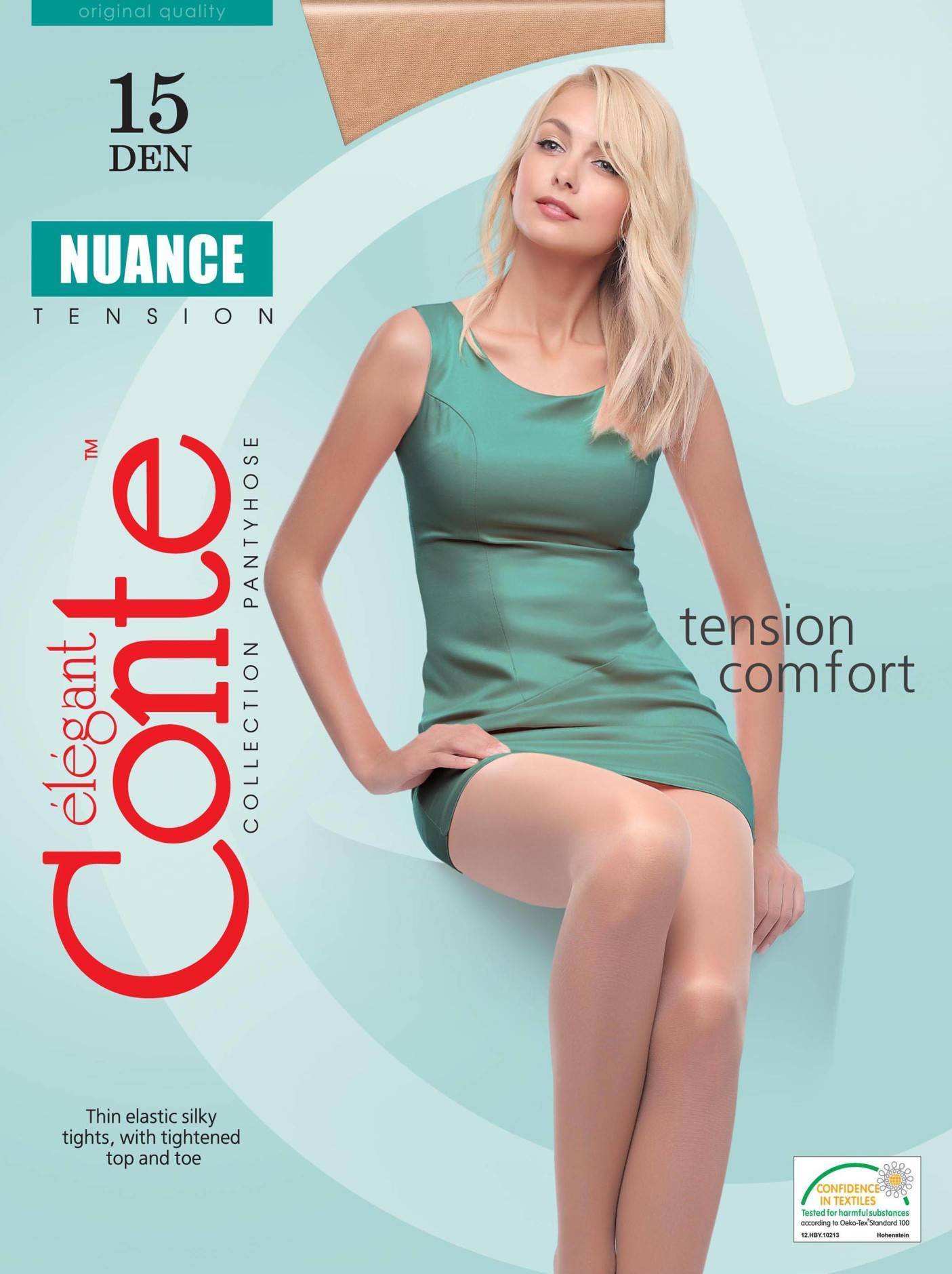 Купить Колготки женские Conte Nuance 15 nero