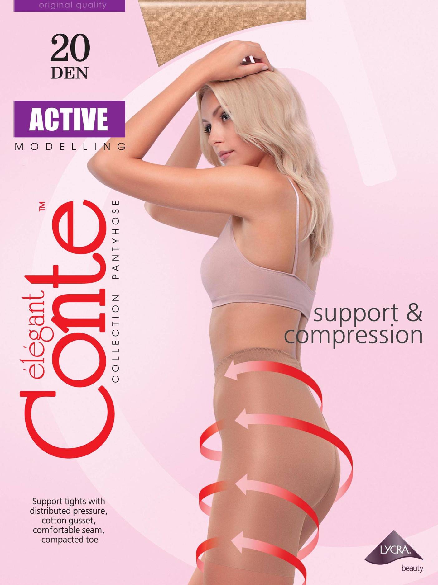 Купить Колготки женские Conte Active 20 naturell